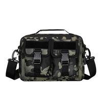 ZFFOZZ Tactical Messenger Bag Sling Crossbody for Men Multifunction Nylon Shoulder Briefcase Handbags with USB Port(Dark night cp)