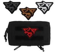 ZFFOZZ Tactical Molle Admin Pouch for Vest Chest Waist Pack Utility Tool Pouch Tactical EDC Bag(Black)