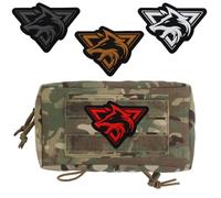 ZFFOZZ Tactical Molle Admin Pouch for Vest Chest Waist Pack Utility Tool Pouch Tactical EDC Bag(CP)