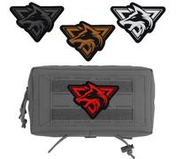 ZFFOZZ Tactical Molle Admin Pouch for Vest Chest Waist Pack Utility Tool Pouch Tactical EDC Bag(Grey)