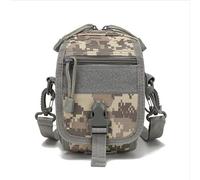 ZFFOZZ Tactical MOLLE Phone Pouch Military Small Belt Pouches Sling Chest Canvas Messenger Shoulder Bag Gear Duty Pack for Outdoor Hunting Backpack(Acu)