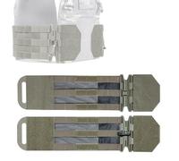 ZFFOZZ Tactical Quick Release Cummerbund, Magnetic Buckles Model, Multi Functional Girdle Lightweight Quick Release Side Belt(Green)