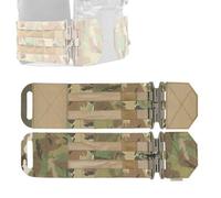 ZFFOZZ Tactical Quick Release Cummerbund, Magnetic Buckles Model, Multi Functional Girdle Lightweight Quick Release Side Belt(MC)