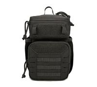 ZFFOZZ Tactical Shoulder Bag Molle Sling Bags, with Strap Included Water Proof EDC Sling Bag Backpack for Every Day Carry(Black)