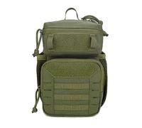 ZFFOZZ Tactical Shoulder Bag Molle Sling Bags, with Strap Included Water Proof EDC Sling Bag Backpack for Every Day Carry(Green)