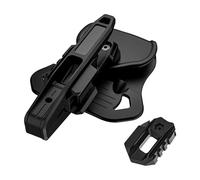 ZFFOZZ Universal Tactical Holster, Fit for Various Handguns, Adjustable Retention for Carry, Multi-functional Belt Holster
