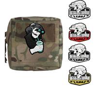 ZFFOZZ Utility Tactical Pouch, Multipurpose Outdoor Storage Solution for Camping, Hiking, and Tactical Gear, Durable and Versatile Organizer Bag(CP)