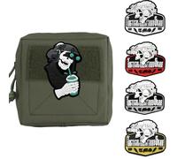 ZFFOZZ Utility Tactical Pouch, Multipurpose Outdoor Storage Solution for Camping, Hiking, and Tactical Gear, Durable and Versatile Organizer Bag(Green)