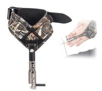 ZFFOZZ Wrist Strap Hook Style Release Aid for Compound Bows, Outdoor Archery Accessory, Adjustable Design for Hunting and Target Shooting