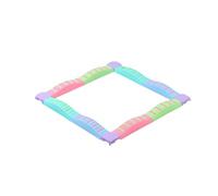 ZFFSCD Kids Balance Beam, Child Development Toy, Outdoor Indoor Colorful Stepping Stones, Sensory Toy, Improve Coordination and Stability(Size:2,Color:A)