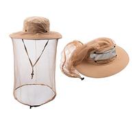 ZffXH mosquito insect head net hat fishing cap bee beekeeping beekeeper veil hats fly bug veil hood