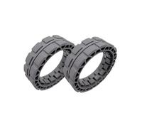 ZFHEGFVS Robot Vacuum Cleaner Accessory Spare Parts,Compatible For ECOVACS, Wheel Tire For DEEBOT OZMO X1 Omni / T10 Turbo / T10 Plus / T20 Wheel(X1 Tires 1Pair)