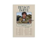 ZFHK Benson Boone Signed Tour Poster Poster Wall Art Decorative Painting Bedroom Painting Posters 08x12inch(20x30cm) Unframe-style