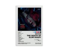 ZFHK Eminem Poster The Death of Slim Shady Poster Wall Art Decorative Painting Bedroom Painting Posters 12x18inch(30x45cm) Unframe-style