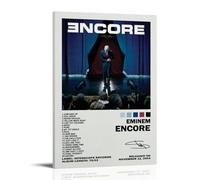 ZFHK Encore Album Cover Poster Eminem Poster Wall Art Decorative Painting Bedroom Painting Posters 08x12inch(20x30cm) Frame-style