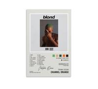 ZFHK Frank Ocean Album Cover Poster Blonde Poster Wall Art Decorative Painting Bedroom Painting Posters 12x18inch(30x45cm) Unframe-style