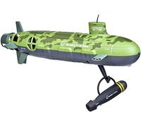 ZFHTAO Rc Speedboat Remote Controlled Submarine High-Speed Waterproof Remote Control Boat Children and Adult Electric Water Boat Toy Rc Submarine Water Swimming Pool and Lake/Green