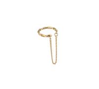 ZFHTJEKNCS 1 PC Punk Ear Clip Long Tassel Earring para mujeres Zircon Ear Cuff Earring Ear Line Joyería de moda Regalo Ear Cuff Chain NoPiercing