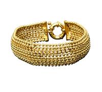 ZFHTJEKNCS 18MM Wide Link Chain Bracelets for Unisex Wristband Miami Curb Bangle Punk Hip Hop Jewellery Party Gift