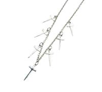 ZFHTJEKNCS 2021 new Charms Necklace Cool Supernatural Pendan fashion gift punk Jewelry women Ethnic Bohemia star