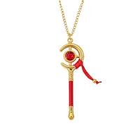 ZFHTJEKNCS Beyond Journey's End Necklace Wand Pendant Beyond Journey's End