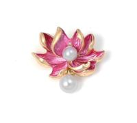 ZFHTJEKNCS Chinese Style Retro Lotus Brooch Elegant Romantic Pin Cheongsam Suit Accessories Party Festival Charm Trend Gift 2026