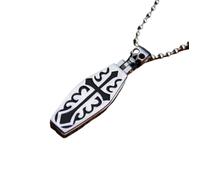 ZFHTJEKNCS Creative Exaggerated Ancient Men's Necklace Openable Cross Mummy Pendant Cross-border