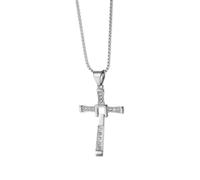 ZFHTJEKNCS Cross-border high-end exquisite small size Fast & Furious necklace colorfast light luxury autumn and winter long