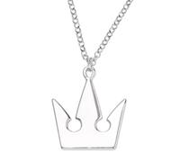 ZFHTJEKNCS Cross-border sourcing game merchandise Kingdom Hearts necklace crown heart-shaped personalized pendant