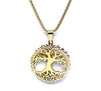 ZFHTJEKNCS Cross-border the necklace, stainless steel titanium steel pendant, personalized and versatile snake chain.