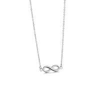ZFHTJEKNCS Eight-Character Temperament Personality Stainless Steel Pendant Infinity Stainless Steel Women's Necklace