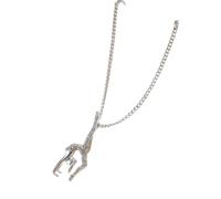 ZFHTJEKNCS European and American Foreign Trade Athlete Pendant Korean Style Japanese Minimalist Dance Novelty Creative Sports Gymnastics Necklace