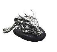 ZFHTJEKNCS Goth Dragon Head Pendant Gothic Accessories Norse Viking Male Punk Necklace