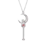 ZFHTJEKNCS Japanese Anime Cross-Border Scepter Necklace Japanese Anime Merchandise Accessories Street Vendor
