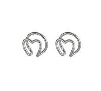 ZFHTJEKNCS Korean Minimalist Ear Cuff Set Earrings For Women Gold Color Ear Cuff Cute Cartilage Clip on Earrings No Pierced Punk Jewelry