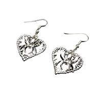 ZFHTJEKNCS New Hip Hop Love Thorns Spider Earrings Women Jewelry Aesthetic Grunge Jewelry