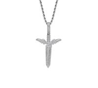 ZFHTJEKNCS Pendant with Full for Cross-border E-commerce, Personalized Trendy Men's Fashion Versatile Hip-Hop and Rap, In Stock