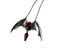 ZFHTJEKNCS Vampire Bat Wing necklace,Gothic,carved,Victoria,Cross coffin,Devil,Vintage,pagan,Witch accessory,Choker For Women