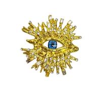 ZFHTJEKNCS Vintage Devil's Eye Jewelry Set Delicate Tassels Devil's Eye Ring Imitated Pearl Exaggerated Eyes of Demon Stud Earring