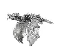 ZFHTJEKNCS Vintage Personalised Flying Dragon Shape Ring Men's New Design Adjustable Goth Punk Ring Open Finger Ring Cool Things 2025 Gift