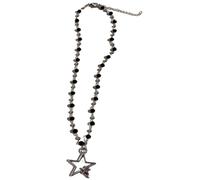 ZFHTJEKNCS Vintage Y2k Accessories Aesthetic Star Pendant Necklace for Women Men Cool Hip Hop Kpop Pentagram Chain Necklaces Jewelry