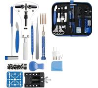 ZFIHAV 185pcs Watch Repair Kit, Professional Watch Battery Replacement ToolWatch Link and Back Removal Tool, Spring Bar Tool Set
