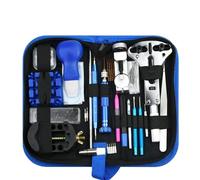 ZFIHAV 212pcs Watch Opener Repair Tool Kit Clock Pry Knife Screwdriver Pin Hammer Set Watchmaker Band Link Accessory