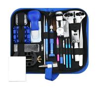 ZFIHAV 212pcs Watch Opener Repair Tool Kit Clock Pry Knife Screwdriver Pin Hammer Set Watchmaker Band Link Accessory