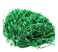 ZFIHAV 4pcs Cheerleading Pom Poms Performance Ring Handle, School Dance for Matches