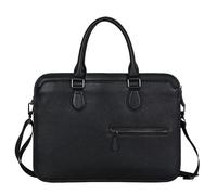 ZFIHAV Men'S Briefcase Casual Business Men's Handbag Crossbody Single Shoulder Bag Leather Computer For Work Office