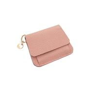 ZFIHAV Women's Wallets Women's Wallet Folding Women Short Leather Slim Card Holder Coin Purse(Pink)