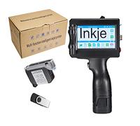 ZFM6 Portable Labeling Machine for 12.7mm Portable Printer with 4.3" HD LED Touch Screen, Use for QR Code Barcode Data Logo Batch Printing on Glass and Plastic
