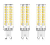 ZFQ 10W G9 LED Bulb Corn Light Bulbs, Cool White 6000K, Equivalent to 100W Halogen Lamp, 1000 LM, 360° Beam Angle, Super Bright, AC 220V-240V, No Flicker Non-Dimmable, 3 Pack