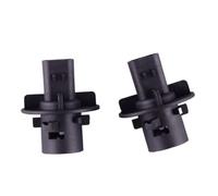 ZFQOOZD XBP100180 1 Pair Car Side Indicator Lamp Bulb Holder Socket 2 Pin Fit for Land for Rover for Discovery 2 Black auto parts